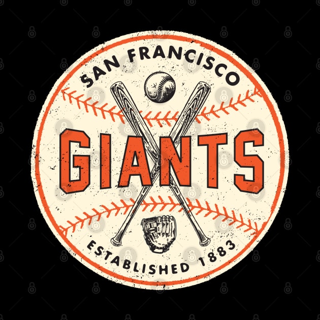 Retro San Francisco Giants 2 by Buck Tee by Buck Tee