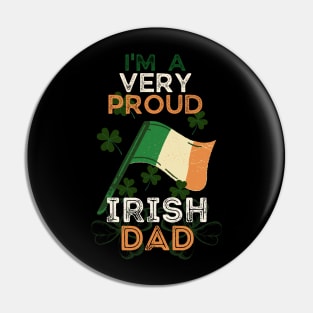 I'm a proud irish dad Pin