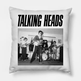 Vintage Talking Heads Pillow