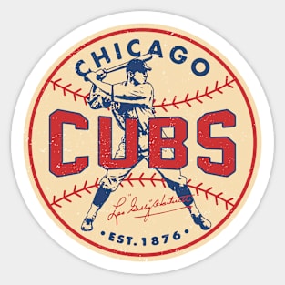 Chicago Cubs Fielding Bear by Buck Tee - Chicago Cubs - Posters and Art  Prints