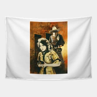 Vintage Western Movie Tapestry