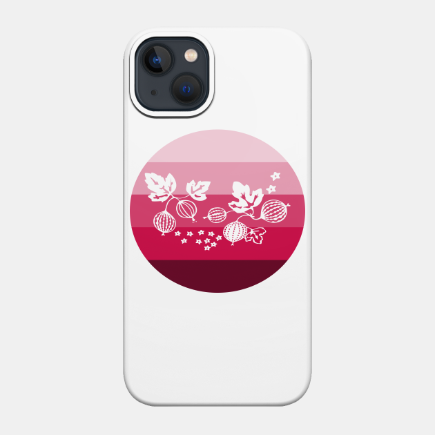 Retro Pink Gooseberry Pyrex! - Pyrex - Phone Case