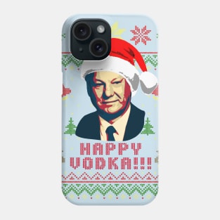 Boris Yeltsin Happy Vodka Phone Case