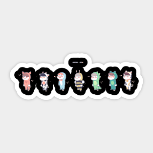 Bts Fanart Stickers Teepublic Based on the daechwita music video. bts fanart stickers teepublic