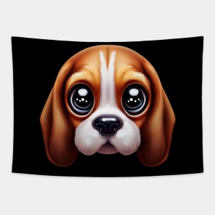 Tailent-ed Beagle Tapestry