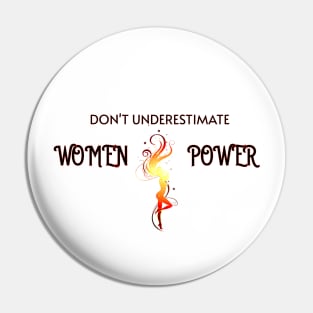 Women Power Pin