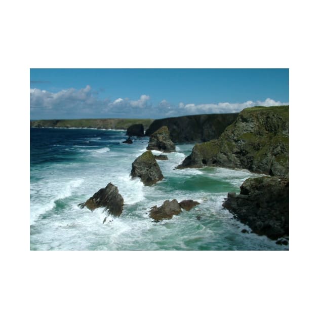 Bedruthan Steps, Cornwall by BarnabyEdwards