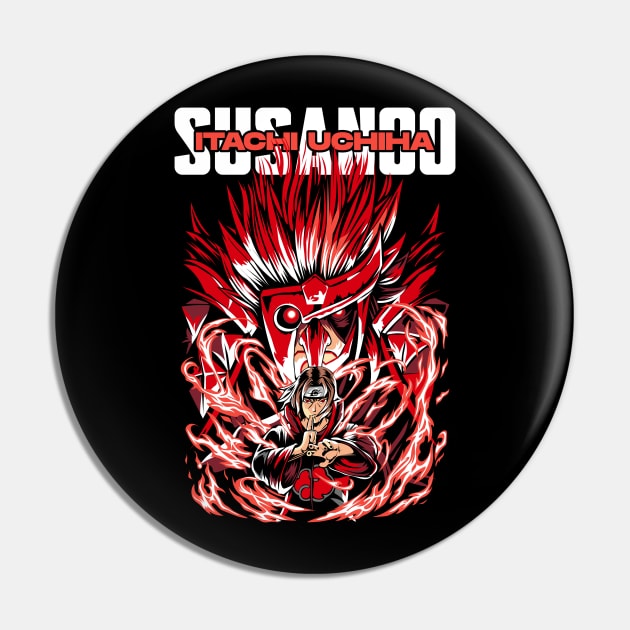 Susanoo Itachi anime Fanart Pin by Planet of Tees