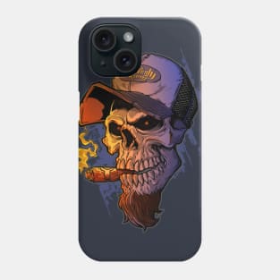 Trucker Skull Phone Case