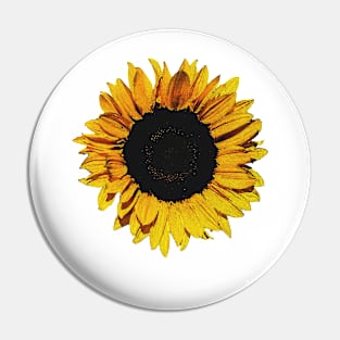 Sunflower Pin