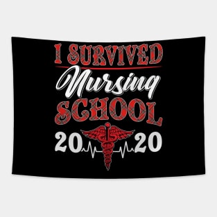 I Survived nursing School 2020 Tapestry