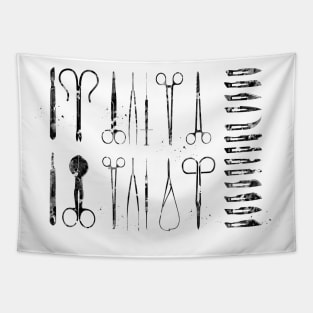 Medical Tools Tapestry