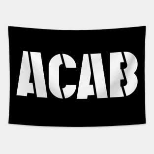 ACAB (white text) Tapestry