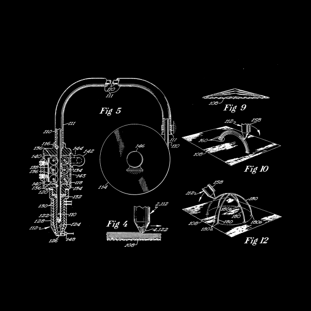 3D printing Method Vintage Patent Drawing by TheYoungDesigns