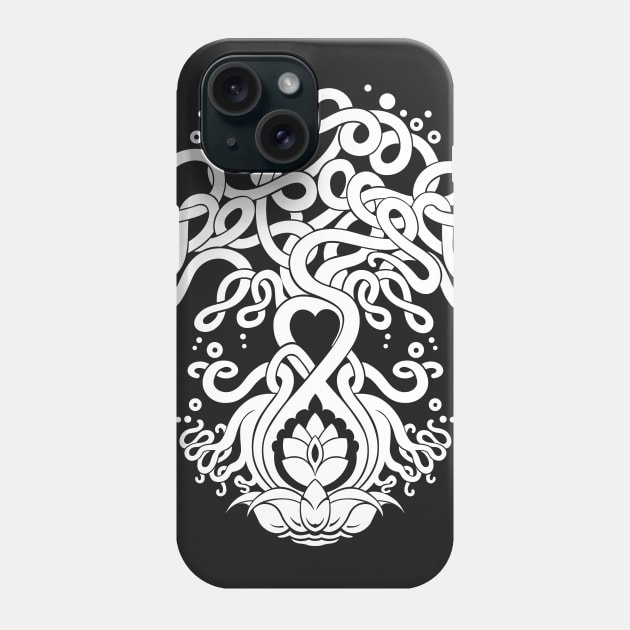 Yogi Tree Phone Case by BeeryMethod