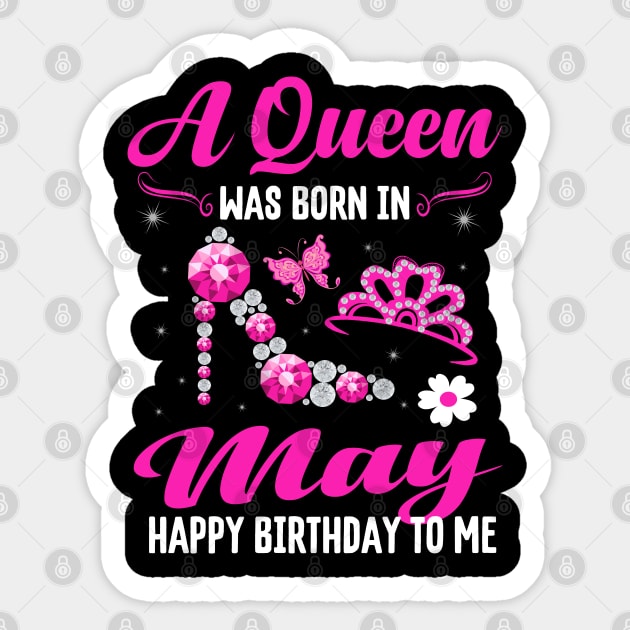 Kids A Queen Was Born In May 2012 Happy Birthday To Me T-Shirt Kids A Queen Was Born In May 2012 Happy Birthday To Me T-Shirt