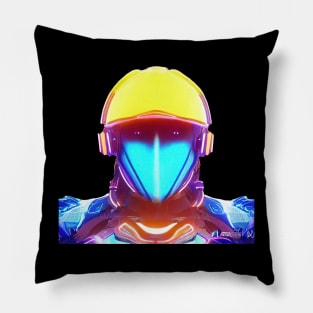 Futuristic avatar Pillow