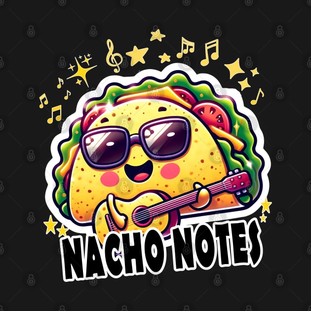 Rockin' Baby Taco Guitarist by TaansCreation 