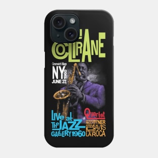 Coltrane Live Poster 2 Phone Case