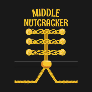 MIDDLE Nutcracker Matching Family Christmas T-Shirt