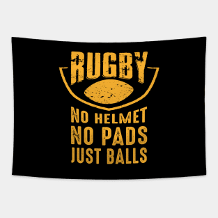 Funny Rugby Player Sport Coach Game Team Fan Gift Tapestry