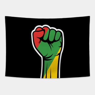 Black Power Fist, African Flag, Black History Month, Black Lives Matter, African American History Tapestry