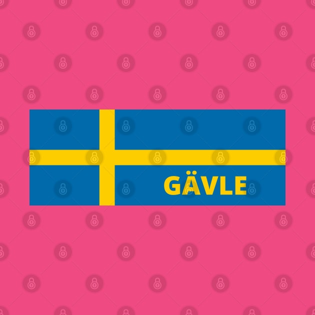 Gävle City in Swedish Flag by aybe7elf