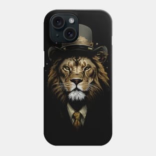 Billionaire Lion Fat Cat Phone Case