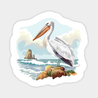 Pelican Art Magnet