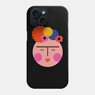 Frida kahlo portrait Phone Case