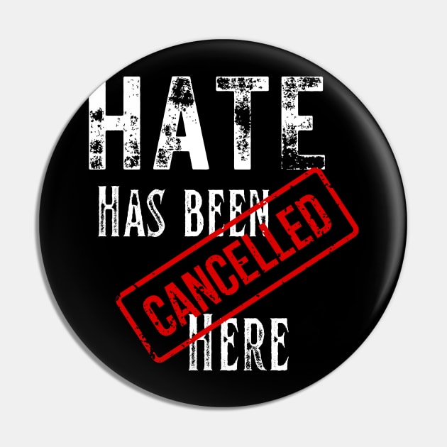 Hate has been cancelled here Pin by Kikapu creations