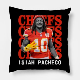 Kansas City Chiefs Isiah Pacheco 10 Pillow