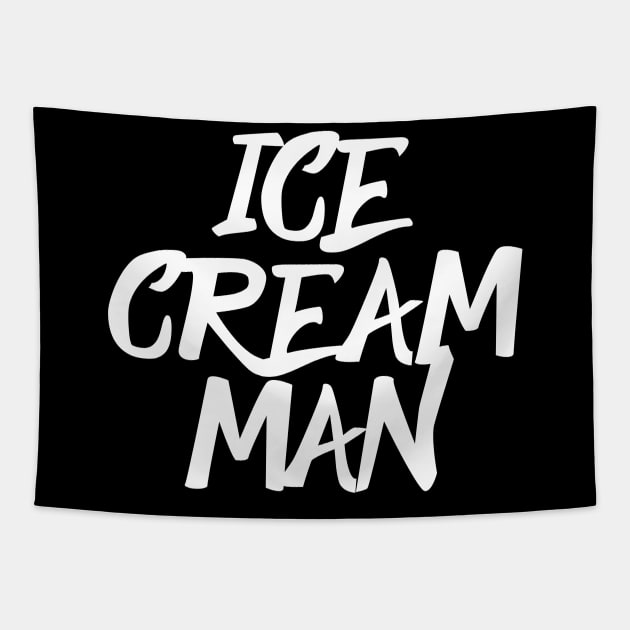 ice cream man Tapestry by NAYAZstore