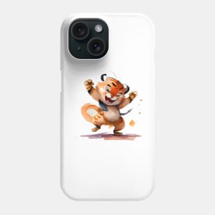 Baby Tiger Dancing Phone Case