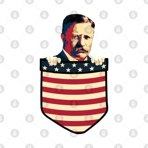 Theodore Teddy Roosevelt In My Pocket by Nerd_art