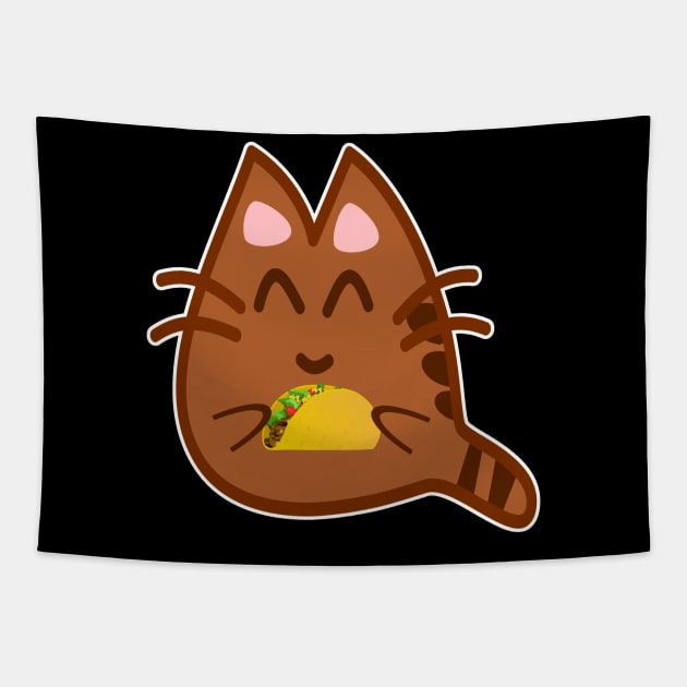 Taco Cat Tapestry by LunaMay