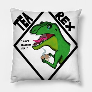 Tea-Rex Pillow