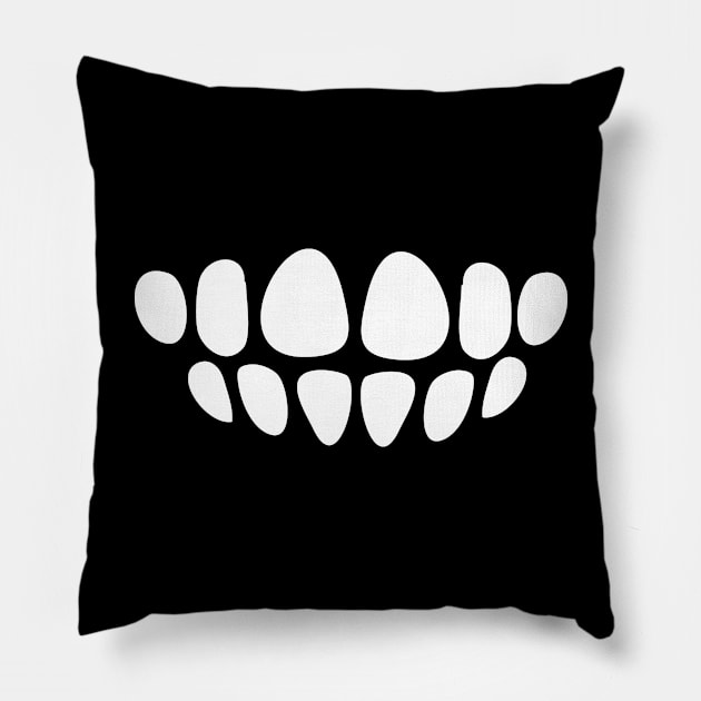 Mund Zähne Design funny Geschenk Pillow by star trek fanart and more