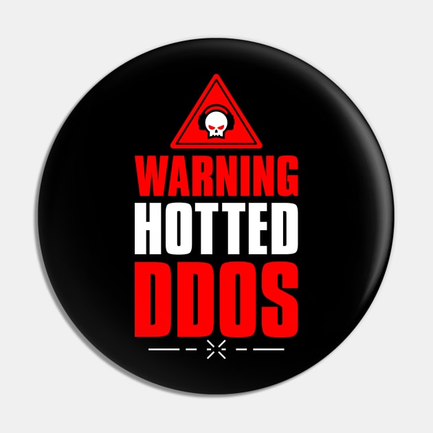 Hotted DDOS Pin by Hotted