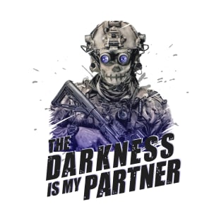 The Darkness is my Partner (4) T-Shirt