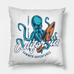 California summer adventures Pillow