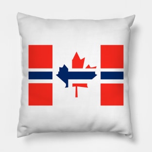 The Norwadian Flag Pillow