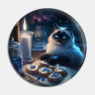 Ragdoll Cat Baker Pin