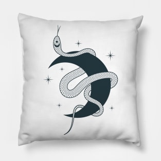 Hand Drawn Mystical Moon Pillow