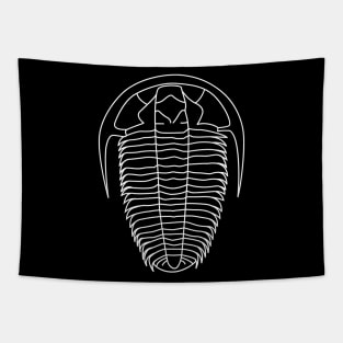 Trilobite Fossil Geology Teacher Student Geologist Gift Tapestry