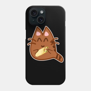 Cat burrito Phone Case