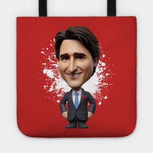 Justin Trudeau like figure Tote