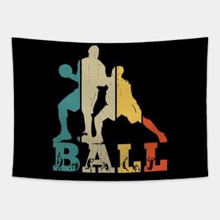 Basketball vintage Tapestry