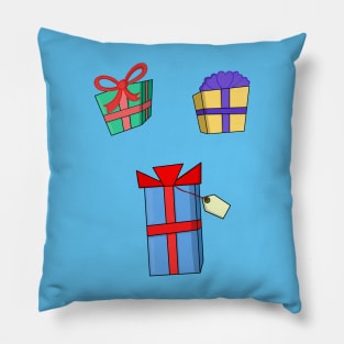 Colorful Gift Boxes Pillow