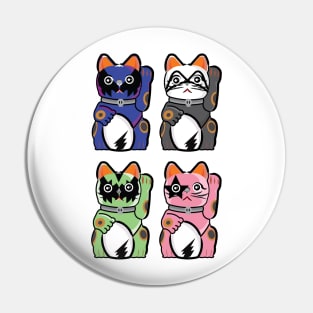 Cats Rockers Pin